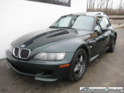 2000 BMW M Coupe in Oxford Green 2 Metallic over Black Nappa - Front 3/4