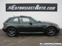 2000 BMW M Coupe in Oxford Green 2 Metallic over Black Nappa - Side