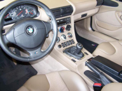2000 BMW M Coupe in Oxford Green 2 Metallic over Dark Beige Oregon - Interior
