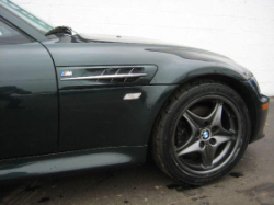 2000 BMW M Coupe in Oxford Green 2 Metallic over Black Nappa - Side Detail