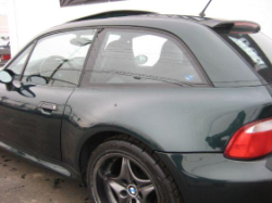 2000 BMW M Coupe in Oxford Green 2 Metallic over Black Nappa - Side Detail