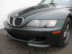 2000 BMW M Coupe in Oxford Green 2 Metallic over Black Nappa - Front Detail