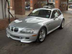 2000 BMW M Coupe in Titanium Silver Metallic over Dark Gray & Black Nappa - Front 3/4