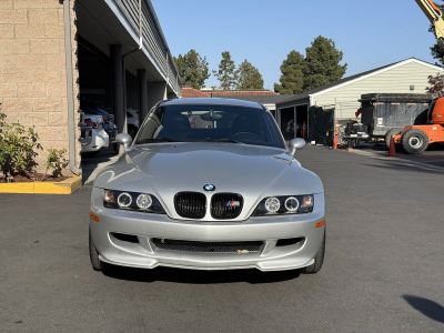 2000 BMW M Coupe in Titanium Silver Metallic over Black Nappa