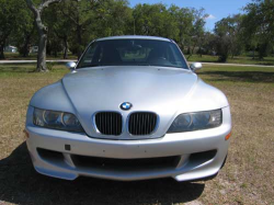 2000 BMW M Coupe in Titanium Silver Metallic over Black Nappa - Front