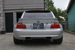 2000 BMW M Coupe in Titanium Silver Metallic over Black Nappa