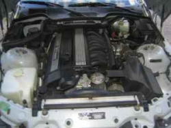 2000 BMW M Coupe in Titanium Silver Metallic over Black Nappa - Engine