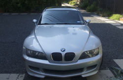 2000 BMW M Coupe in Titanium Silver Metallic over Dark Gray & Black Nappa - Front