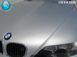 2000 BMW M Coupe in Titanium Silver Metallic over Dark Gray & Black Nappa - Hood Detail