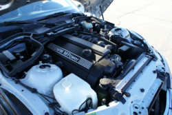 2000 BMW M Coupe in Titanium Silver Metallic over Black Nappa - Engine