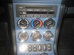 2000 BMW M Coupe in Titanium Silver Metallic over Estoril Blue & Black Nappa - Center Console