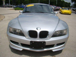 2000 BMW M Coupe in Titanium Silver Metallic over Black Nappa - Front
