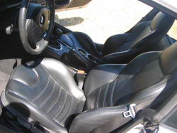 2000 BMW M Coupe in Titanium Silver Metallic over Black Nappa - Interior