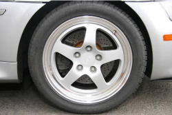 2000 BMW M Coupe in Titanium Silver Metallic over Black Nappa - Fikse Wheel