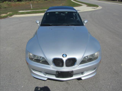 2000 BMW M Coupe in Titanium Silver Metallic over Black Nappa - Front