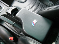 2000 BMW M Coupe in Titanium Silver Metallic over Black Nappa - LeatherZ Mark II Armrest