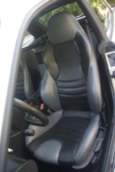 2000 BMW M Coupe in Titanium Silver Metallic over Dark Gray & Black Nappa - Driver Seat