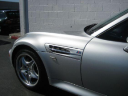 2000 BMW M Coupe in Titanium Silver Metallic over Black Nappa - Front Fender