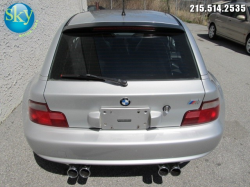 2000 BMW M Coupe in Titanium Silver Metallic over Dark Gray & Black Nappa - Back