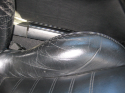 2000 BMW M Coupe in Titanium Silver Metallic over Black Nappa - Driver Seat Detail