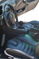 2000 BMW M Coupe in Titanium Silver Metallic over Black Nappa - Driver Seat