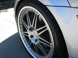 2000 BMW M Coupe in Titanium Silver Metallic over Black Nappa - HRE 441R Wheel