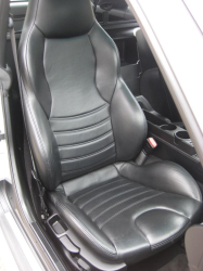 2000 BMW M Coupe in Titanium Silver Metallic over Black Nappa - Passenger Seat