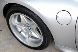 2000 BMW M Coupe in Titanium Silver Metallic over Black Nappa - Rear Passenger Wheel