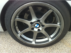 2000 BMW M Coupe in Titanium Silver Metallic over Black Nappa - Breyton Vision Wheel