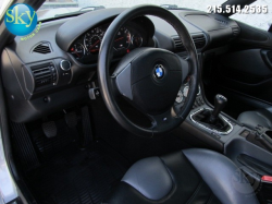 2000 BMW M Coupe in Titanium Silver Metallic over Dark Gray & Black Nappa - Interior