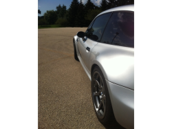 2000 BMW M Coupe in Titanium Silver Metallic over Black Nappa - Side Detail