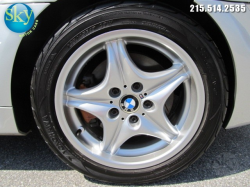 2000 BMW M Coupe in Titanium Silver Metallic over Dark Gray & Black Nappa - Front Passenger Wheel