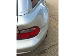 2000 BMW M Coupe in Titanium Silver Metallic over Black Nappa - Side Detail