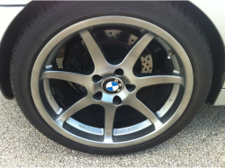 2000 BMW M Coupe in Titanium Silver Metallic over Black Nappa - Breyton Vision Wheel