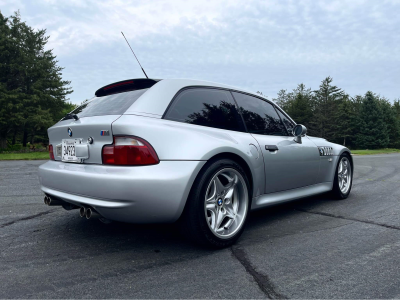 2000 BMW M Coupe in Titanium Silver Metallic over Black Nappa