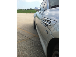 2000 BMW M Coupe in Titanium Silver Metallic over Black Nappa - Side Detail
