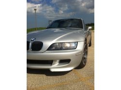 2000 BMW M Coupe in Titanium Silver Metallic over Black Nappa - Front
