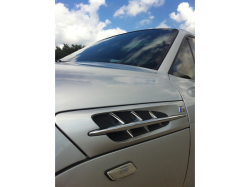 2000 BMW M Coupe in Titanium Silver Metallic over Black Nappa - Side Gill