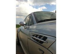 2000 BMW M Coupe in Titanium Silver Metallic over Black Nappa - Side Gill