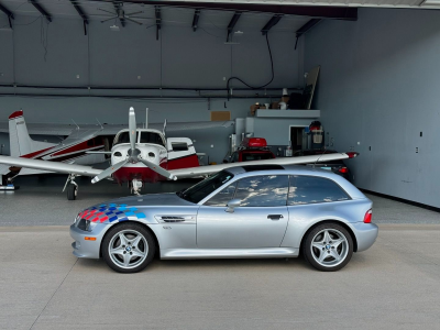 2000 BMW M Coupe in Titanium Silver Metallic over Black Nappa