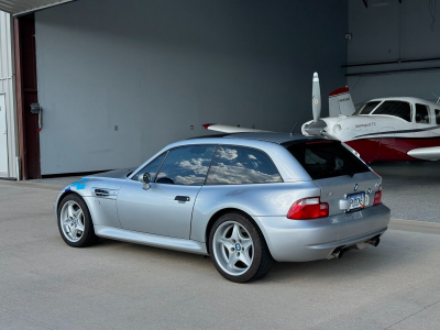 2000 BMW M Coupe in Titanium Silver Metallic over Black Nappa