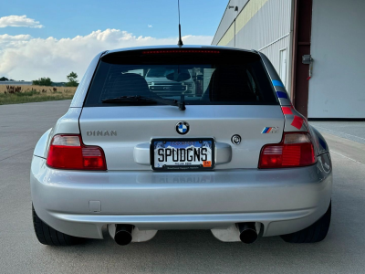 2000 BMW M Coupe in Titanium Silver Metallic over Black Nappa