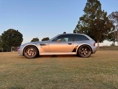 2000 BMW M Coupe in Titanium Silver Metallic over Dark Gray & Black Nappa