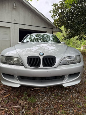 2000 BMW M Coupe in Titanium Silver Metallic over Black Nappa