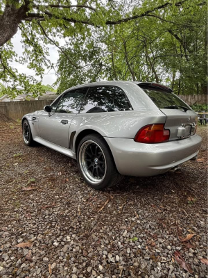 2000 BMW M Coupe in Titanium Silver Metallic over Black Nappa