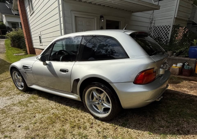 2000 BMW M Coupe in Titanium Silver Metallic over Black Nappa