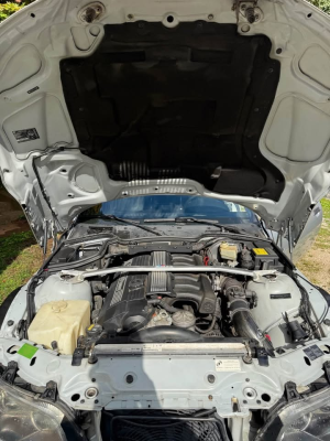 2000 BMW M Coupe in Titanium Silver Metallic over Black Nappa