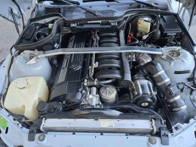 2000 BMW M Coupe in Titanium Silver Metallic over Black Nappa