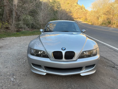 2000 BMW M Coupe in Titanium Silver Metallic over Black Nappa