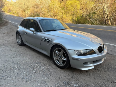 2000 BMW M Coupe in Titanium Silver Metallic over Black Nappa